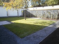 Onderhoudsvriendelijke moderne tuin